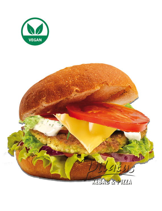 Veganer Cheeseburger